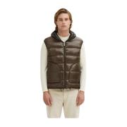 Omkeerbaar vest met rits Centogrammi , Brown , Heren