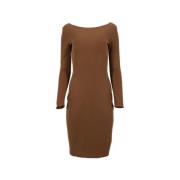 Pre-owned Cotton dresses Ralph Lauren Pre-owned , Brown , Dames