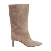 Beige Enkellaarzen voor Vrouwen Paris Texas , Beige , Dames