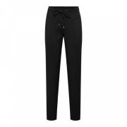 Zwarte Twill Comfort Broek &Co Woman , Black , Dames