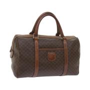 Pre-owned Canvas celine-bags Celine Vintage , Brown , Dames