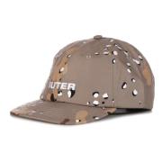 Sportieve Beige Flat Visor Cap Iuter , Beige , Heren