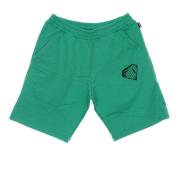 Stencil Sweatshort Emerald Tracksuit Shorts Iuter , Green , Heren