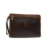 Pre-owned Leather celine-bags Celine Vintage , Brown , Dames