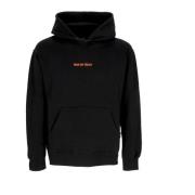 Zwarte hoodie met ribbenprint Propaganda , Black , Heren