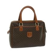 Pre-owned Fabric handbags Celine Vintage , Brown , Dames