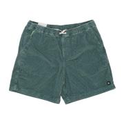 Cord Walkshort Shorts Element , Green , Heren