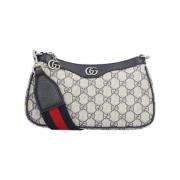 Pre-owned Canvas gucci-bags Gucci Vintage , Gray , Dames