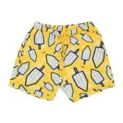 Citroenpatroon Zwemshorts Geel Dolly Noire , Yellow , Heren