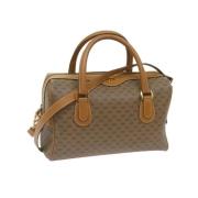 Pre-owned Canvas gucci-bags Gucci Vintage , Beige , Dames