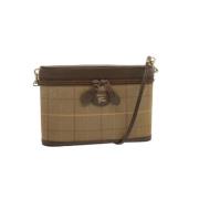 Pre-owned Cotton shoulder-bags Burberry Vintage , Beige , Dames