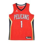 NBA Swingman Tank Top Zion Williamson Jordan , Red , Heren