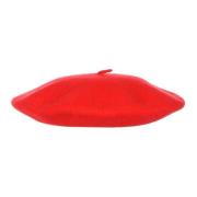 Rode Wol Baret Heren Hoed Kangol , Red , Heren