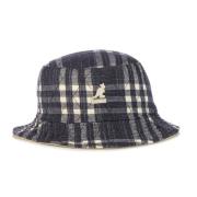 Omkeerbare Gewatteerde Bucket Hoed Khaki/Navy Kangol , Blue , Heren