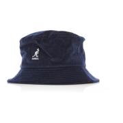 Visser Cord Bucket Hat Navy Kangol , Blue , Heren