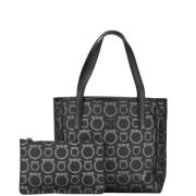 Pre-owned Plastic totes Salvatore Ferragamo Pre-owned , Black , Dames