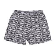 Witte Bermuda Zwembroek Shorts Iuter , Multicolor , Heren