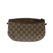 Pre-owned Canvas gucci-bags Gucci Vintage , Beige , Dames