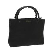 Pre-owned Cotton handbags Gucci Vintage , Black , Dames