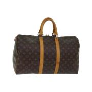 Pre-owned Canvas louis-vuitton-bags Louis Vuitton Vintage , Brown , Da...