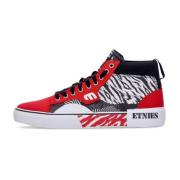 Hoge Rebel Sports Skate Schoenen Rood/Wit/Zwart Etnies , Multicolor , ...