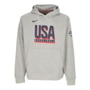 USA Basketball Lichtgewicht Hoodie Nike , Gray , Heren