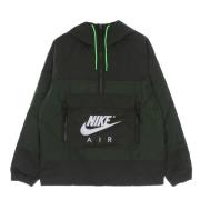 Anorak Hooded Trainingsjack Groen/Wit Nike , Green , Heren