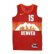 Basketbal Tanktop City Edition 2020 Nike , Red , Heren