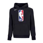 NBA Fleece Essential Hoodie Zwart Nike , Black , Heren