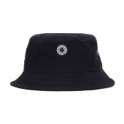 Zwart Logo Bucket Hat Octopus , Black , Heren