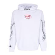 Witte hoodie met octopus logo Octopus , White , Heren