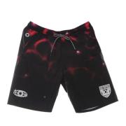 Zwarte Heren League Shorts Lichtgewicht Stof Octopus , Black , Heren