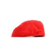 Scarlet Bont Platte Pet Kangol , Red , Heren