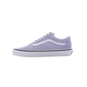 Lavendel Lage Sneaker Vans , Blue , Heren