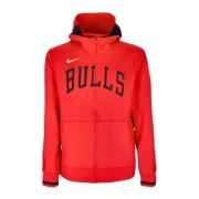 Chicago Bulls Dri-fit Zip Hoodie Nike , Red , Heren