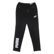 Kleurblock Lichtgewicht Trainingsbroek Puma , Black , Heren