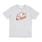 Jumpman Gfx Tee Heren T-shirt Jordan , Gray , Heren