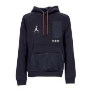 Statement Fleece Hoodie Zwart Jordan , Black , Heren