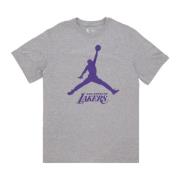 NBA Essential Tee Los Angeles Lakers Jordan , Gray , Heren