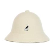 Wollen Casual Witte Bucket Hat Kangol , White , Heren