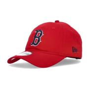 Boston Red Sox Gebogen Klep Pet New Era , Red , Unisex