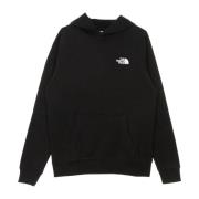 Rode Raglan Hoodie Zwart/Wit The North Face , Black , Heren