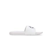 Sportieve Slide Heren Slippers Wit/Zwart Timberland , White , Heren