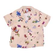 Doodle Relaxte All Over Print Shirt Obey , Multicolor , Dames