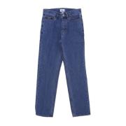 Denim Jeans met Eyes Logo Obey , Blue , Heren