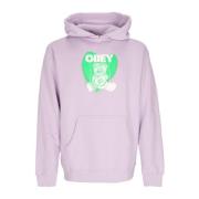 Basis Hooded Fleece Lavendel Dames Hoodie Obey , Purple , Dames