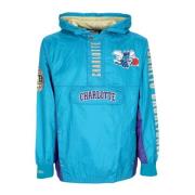 NBA Team Windjack Vintage Logo Mitchell & Ness , Blue , Heren