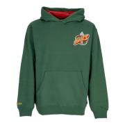 Vintage Logo Hoodie Shawn Kemp Mitchell & Ness , Green , Heren