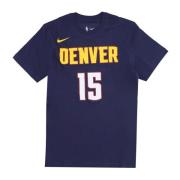 NBA Essential Tee No 15 Jokic Nike , Blue , Heren