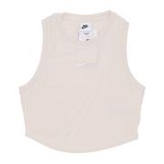 Essentials Ribbed Tank Top Lt Orewood Nike , Beige , Dames